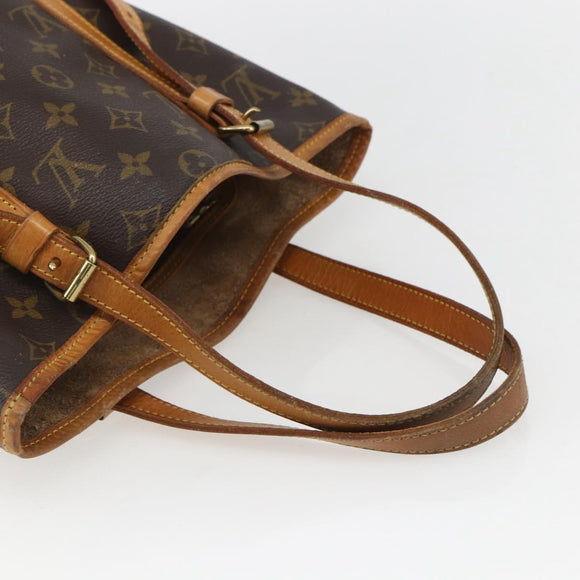 LOUIS VUITTON Monogram Bucket GM Shoulder Bag M42236 LV Auth 156236