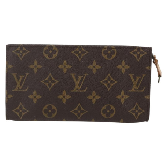 LOUIS VUITTON Monogram Bucket GM Accessory Pouch LV Auth 156237