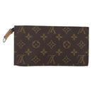 LOUIS VUITTON Monogram Bucket GM Accessory Pouch LV Auth 156237-2
