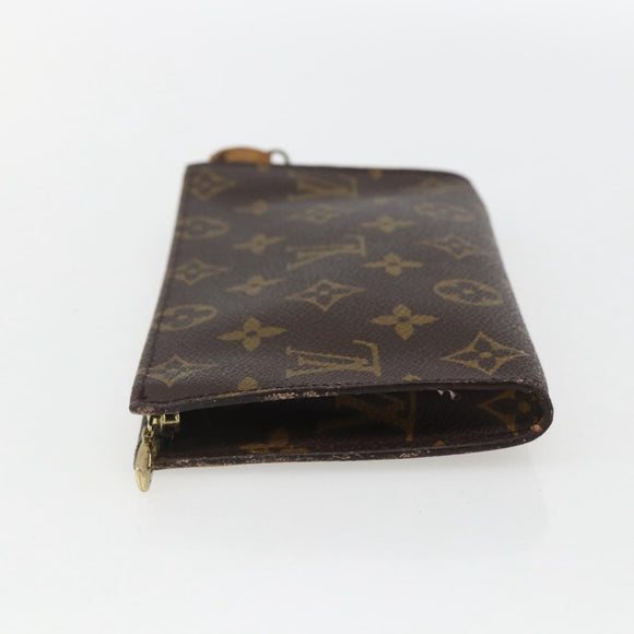 LOUIS VUITTON Monogram Bucket GM Accessory Pouch LV Auth 156237