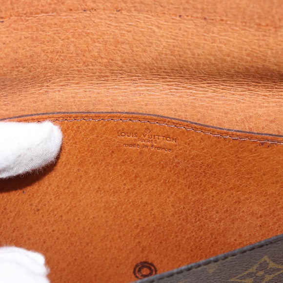 LOUIS VUITTON Monogram Double Rabat Shoulder Bag M51815 LV Auth 156238