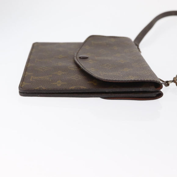 LOUIS VUITTON Monogram Double Rabat Shoulder Bag M51815 LV Auth 156238