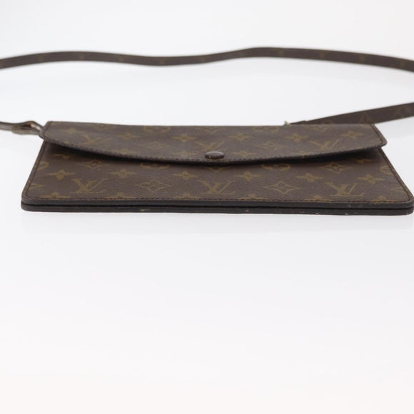 LOUIS VUITTON Monogram Double Rabat Shoulder Bag M51815 LV Auth 156238