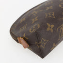LOUIS VUITTON Monogram Pochette Cosmetic PM Pouch M43998 LV Auth 156239-16