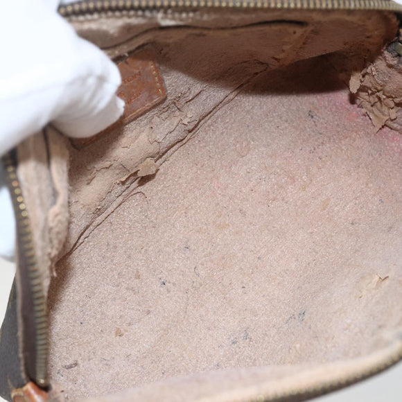 LOUIS VUITTON Monogram Pochette Cosmetic PM Pouch M43998 LV Auth 156239