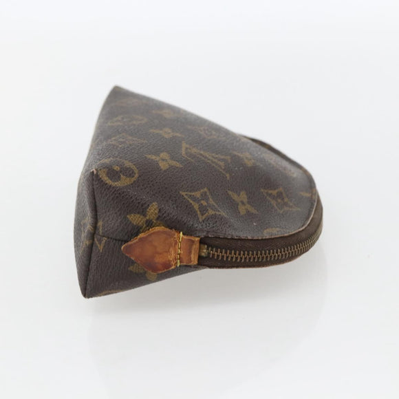 LOUIS VUITTON Monogram Pochette Cosmetic PM Pouch M43998 LV Auth 156239
