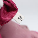 PRADA Hand Bag Nylon Pink Gold Auth 156242-12