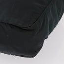 PRADA Tote Bag Nylon Green Silver Auth 156243-11