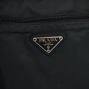 PRADA Tote Bag Nylon Green Silver Auth 156243-14