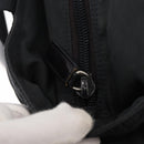 PRADA Tote Bag Nylon Green Silver Auth 156243-16