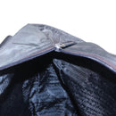 PRADA Tote Bag Nylon Green Silver Auth 156243-19