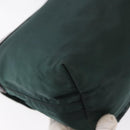 PRADA Shoulder Bag Nylon Green Silver Auth 156244-16