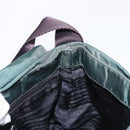 PRADA Shoulder Bag Nylon Green Silver Auth 156244-21