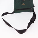 PRADA Shoulder Bag Nylon Green Silver Auth 156244-7