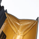 Salvatore Ferragamo Vala Shoulder Bag Nylon Black Gold Auth 156246-18