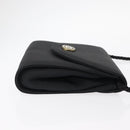 Salvatore Ferragamo Vala Shoulder Bag Nylon Black Gold Auth 156246-3