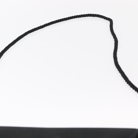 Salvatore Ferragamo Vala Shoulder Bag Nylon Black Gold Auth 156246