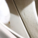 Christian Dior Honeycomb Canvas Shoulder Bag PVC Gold White Auth 156247-20