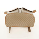 CELINE Macadam Canvas Backpack PVC Beige Gold Auth 156252V-12