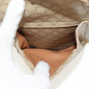 CELINE Macadam Canvas Backpack PVC Beige Gold Auth 156252V-20