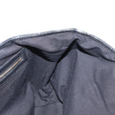 GUCCI GG Canvas Web Sherry Line Tote Bag Black Silver 137396 Auth 156253-17