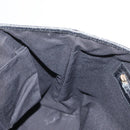 GUCCI GG Canvas Web Sherry Line Tote Bag Black Silver 137396 Auth 156253-18