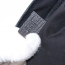 GUCCI GG Canvas Web Sherry Line Tote Bag Black Silver 137396 Auth 156253-21