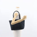 GUCCI GG Canvas Web Sherry Line Tote Bag Black Silver 137396 Auth 156253-22