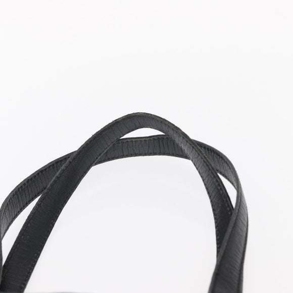 GUCCI GG Canvas Web Sherry Line Tote Bag Black Silver 137396 Auth 156253