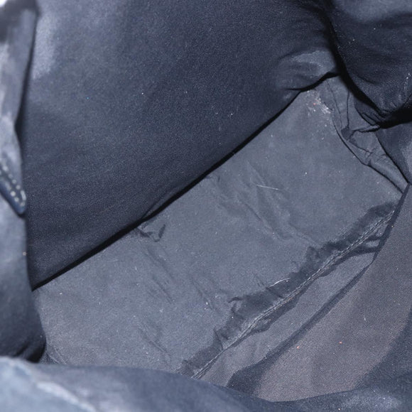 GUCCI GG Canvas Tote Bag Black Silver 31243 Auth 156254