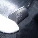 GUCCI GG Canvas Tote Bag Black Silver 31243 Auth 156254-20