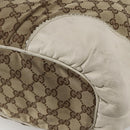 GUCCI GG Canvas Tote Bag Beige Gold 211954 Auth 156255-15