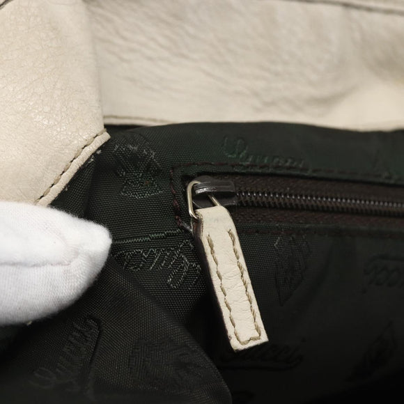 GUCCI GG Canvas Tote Bag Beige Gold 211954 Auth 156255