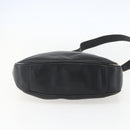 GUCCI Bamboo Hand Bag Leather 2way Black Gold 001 1633 Auth 156256-11