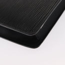 LOUIS VUITTON Epi Montaigne 23 Clutch Bag Black M52662 LV Auth 156258-15