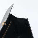 LOUIS VUITTON Epi Montaigne 23 Clutch Bag Black M52662 LV Auth 156258-20