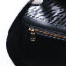 LOUIS VUITTON Epi Montaigne 23 Clutch Bag Black M52662 LV Auth 156258-22