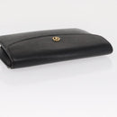 LOUIS VUITTON Epi Montaigne 23 Clutch Bag Black M52662 LV Auth 156258-5