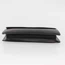 LOUIS VUITTON Epi Montaigne 23 Clutch Bag Black M52662 LV Auth 156258-7