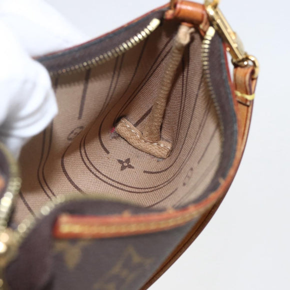 LOUIS VUITTON Monogram Mini Pochette Delight full Pouch M40309 LV Auth 156262