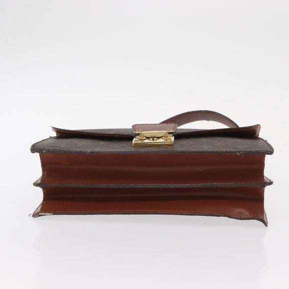 LOUIS VUITTON Monogram Concorde Hand Bag M51190 LV Auth 156263