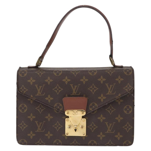 LOUIS VUITTON Monogram Concorde Hand Bag M51190 LV Auth 156263