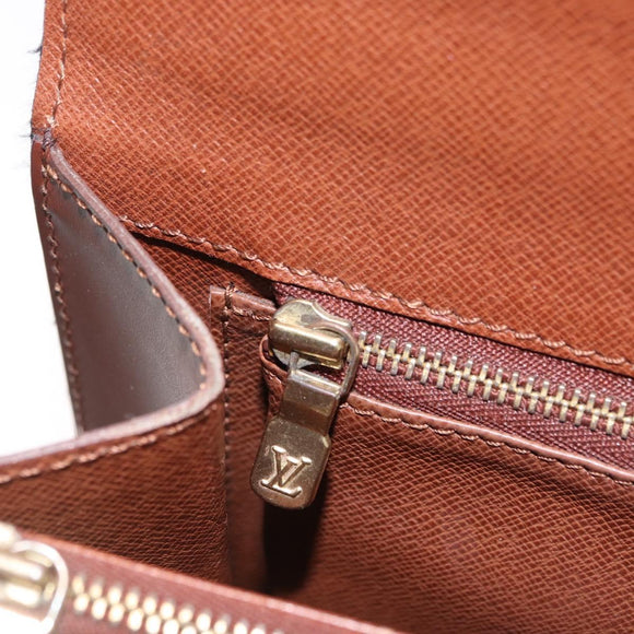 LOUIS VUITTON Monogram Concorde Hand Bag M51190 LV Auth 156263