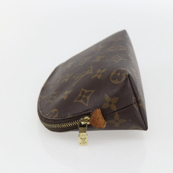 LOUIS VUITTON Monogram Pochette Cosmetic PM Pouch M43998 LV Auth 156265