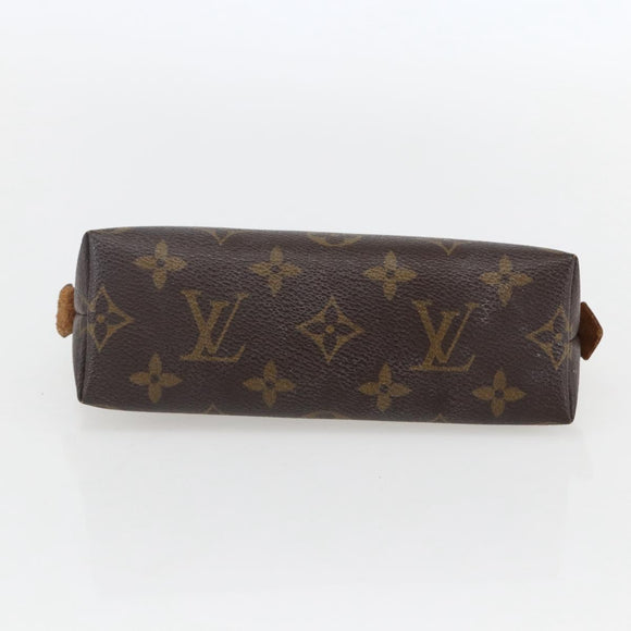 LOUIS VUITTON Monogram Pochette Cosmetic PM Pouch M43998 LV Auth 156265