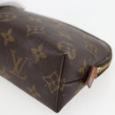 LOUIS VUITTON Monogram Pochette Cosmetic PM Pouch M43998 LV Auth 156265-7