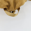PRADA Backpack Nylon Brown Silver Auth 156266-7