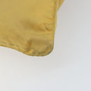 PRADA Shoulder Bag Nylon Yellow Silver Auth 156268-15