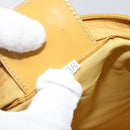 PRADA Shoulder Bag Nylon Yellow Silver Auth 156268-12