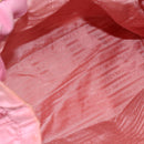 PRADA Hand Bag Nylon 2way Pink Gold Auth 156270-19